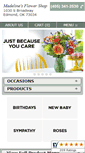 Mobile Screenshot of madelinesflowershop.com